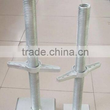 500mm Scaffolding steel U head and Fork head adjustable screw jack