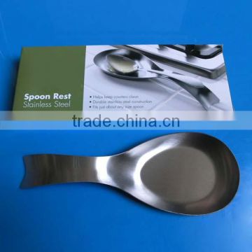 stainless steel spoon rest,spoon holder