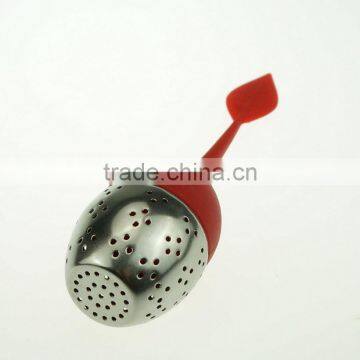 16088 Leaf Shape Silicone Tea Infuser, Silicone Tea Strainer photo-4