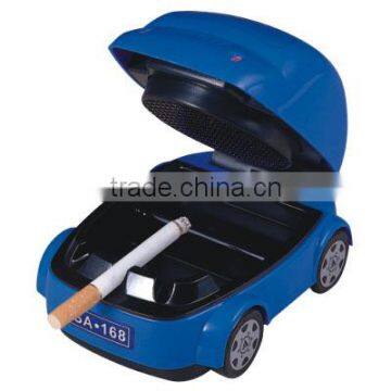2016 new hot products Car Shaped USB Durable Model Auto Cigarette Smokeless Ashtray outdoor smokeless ashtray