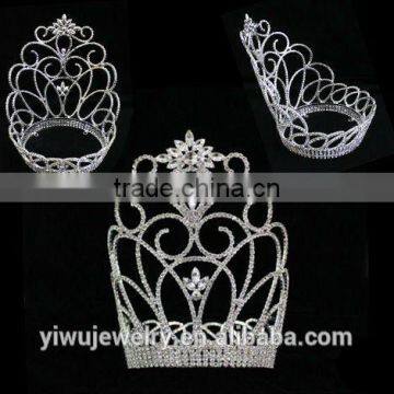 Princess Rhinestone Flower Crown Tiaras H172-172 photo-2