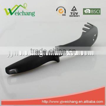 WCA515 Premium Nylon Utensils SPAGETTI SERVER Pasta Fork Cooking Utensil Gadgets Set With Storage Stand (Multi-color) photo-3