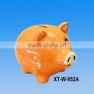 mini safe box ceramic piggy