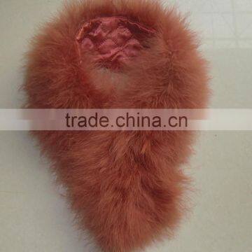 Turkey fur collar