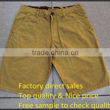 Cotton Twill Fabric Cargo Shorts in Mens photo-4