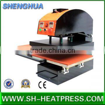 Pneumatic Double Stations Swing Arm Heat Press Machine photo-3