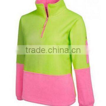 100% POLYESTER 280GSM SAFETY PULLOVER Hi VIS POLAR FLEECE JACKET photo-6