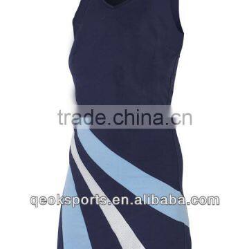 mesh material sublimation netball dress,netball skirt