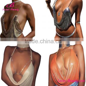 Factory Price Summer Strap Vest Sleeveless Sexy Crop Woman Tank Top