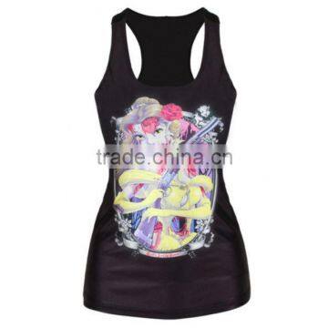 Sublimation Women Sport Running Top