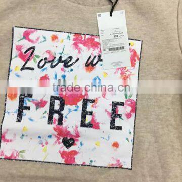 China Suppliers Printed Unisex Fleece Stock Sweatshirt Hoodies photo-2