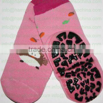 Baby Tramponline Socks With Non Slip Dots Anti Slip Indoor Socks photo-3