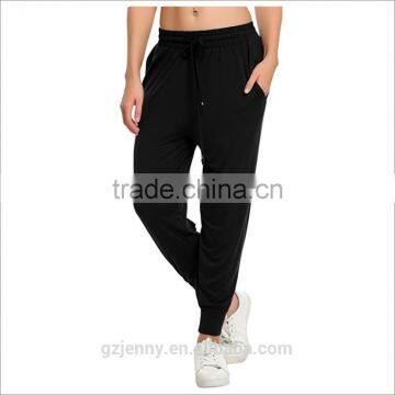 Wholesale Women's Jogger Pants Drawstring Thin Pure Color Womens Joggers Lounge Pants photo-2