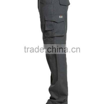 Mens Cargo Combat Work Black Trousers Security Black Pants photo-6