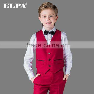 ELPA Fashion Kids Wedding Suits Formal Blue Made to Measure Suits for Boys photo-3