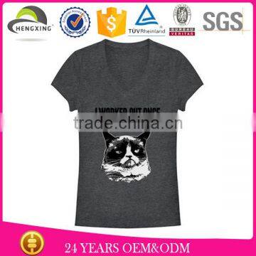95% Cotton 5% Elastane t Shirt Custom t Shirt With Wholesale Price photo-2