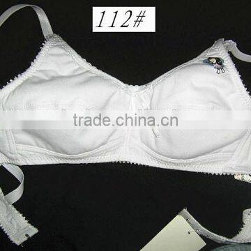 Factory wholesale comfortable fitting cotton bra for fat women