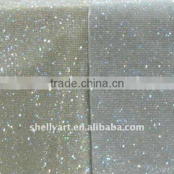 Hot fix rhinestone mesh point back chaton with glue