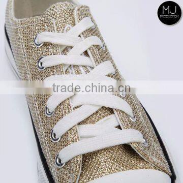 STOCKS Wholesale Glitter Canvas Shoes photo-3