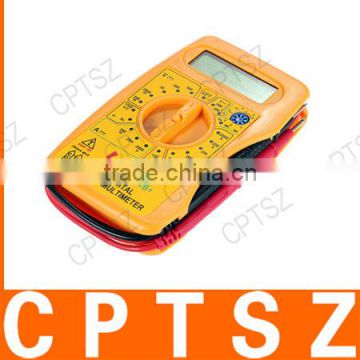 DT-831B+ Mini Digital Multimeter DMM Voltmeter Ammeter Ohmmeter Current Resistance Diode Transistor HFE Tester w/Battery Test