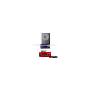 Sell FM Transmitter Modulator with LCD for iPod Nano 2 (Red)