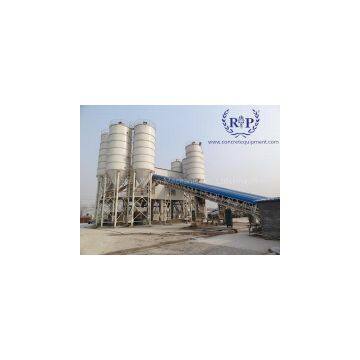 Belt type concrete mixing station