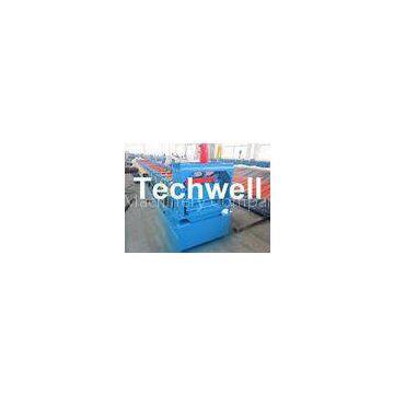 Corrugated Roof Wall Cladding Panel Roll Forming Machine With 0.3 - 0.8mm Thickness