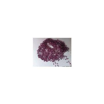 1.75mm Rhodolite Garnet Gemstones For Necklaces , Bracelets 0.028cts