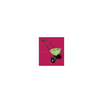 Fertilizer and seed cart, spreader