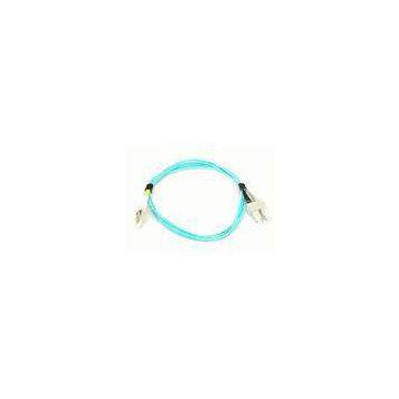 Industrial OM3 Duplex Fiber Optic Patch Cord Multimode Fiber Optic Cable