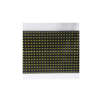 P10 Outdoor Yellow Color Industrial Moving Message LED Display Panels