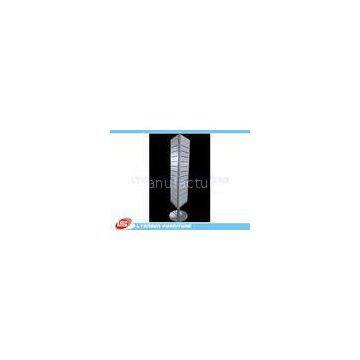 Shopping Mall Wood MDF Slatwall Display Stands With Metal Powder Coated