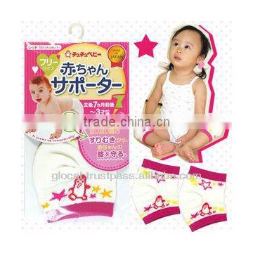 Knee Supporter for Baby --- Blue for Girls --- made in japan wholesale