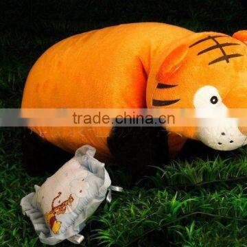plush animal shape cushion