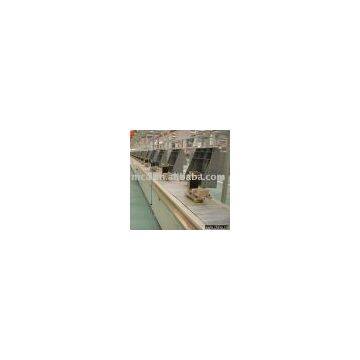 Engine Assembly Line with Conveyor feeding