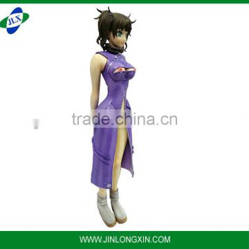 Purple nude beauty japan sex action plastic resin figure