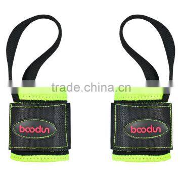 black nylon protection sports wrist band/ bt hot sell 3 color weight lift protection wrist belt