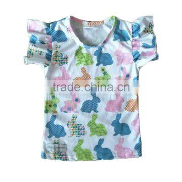 baby clothes boutique flutter sleeve rabbit patterns cute baby clothes baby clothes manufacturers