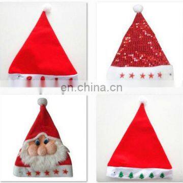 CHN-0145A Christmas santa hat LED flashing christmas hat