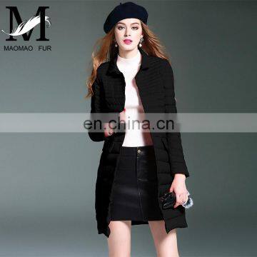 Wholesale High Quality Customize Down Womens Coats and Jackets Long