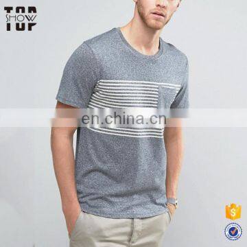 Clothing factories in china plain grey hot sale new design stylish t shirt custom