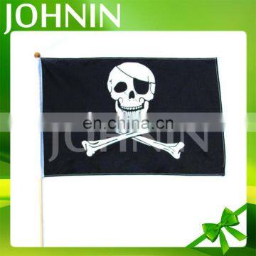 wholesale cheap fast shipping custom hand shaking waving flags with pole