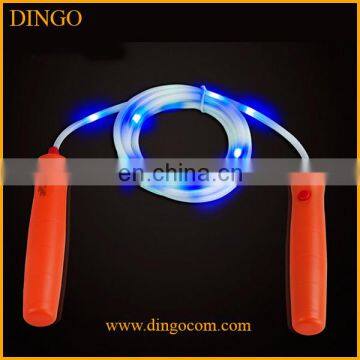 Led flashing PVC skipping jump rope