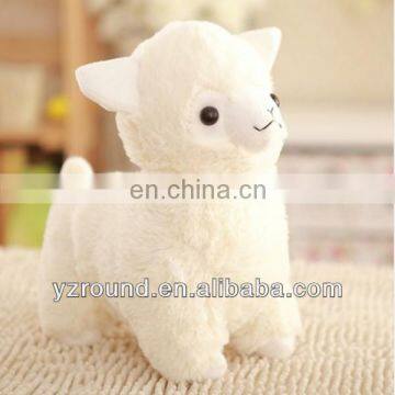 Fancy dolly white soft plush sheep toy