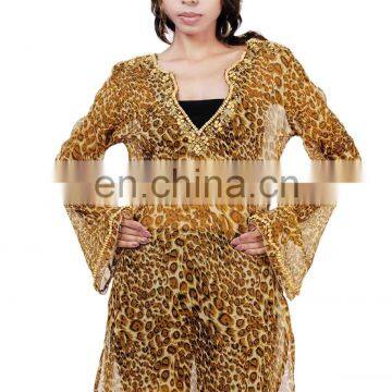 Chiffon Kurti Kaftan