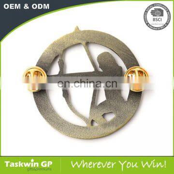 Chinese factory direct custom metal stick pin, stainless steel lapel pin