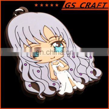 Best Selling Rubber Key Chain Custom Soft Pvc Cartoon Keychain photo-4
