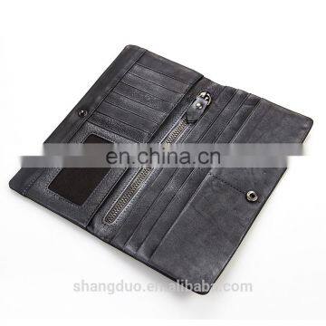 Very Popular Retro Men Leather Wallet Money Clip Brands