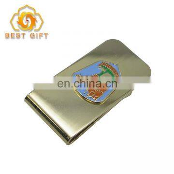 Custom Stianless Steel Metal Mens Money Clip For Gifts