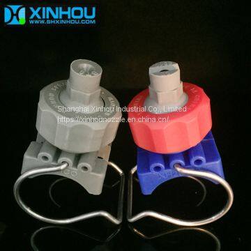 14mm pipe diameter Plastic Clamp Water spray nozzle low pressure